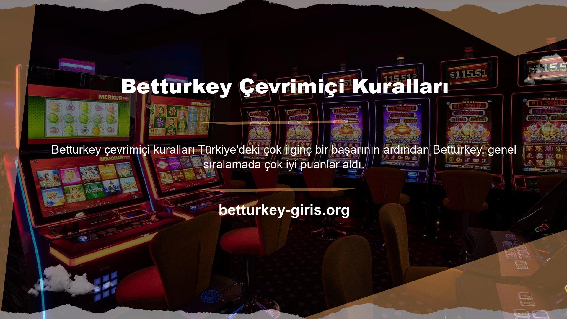 Betturkey slot sayfasında bahis, canlı bahis ve canlı casino hakkında aradığınız tüm detayları bulabilirsiniz